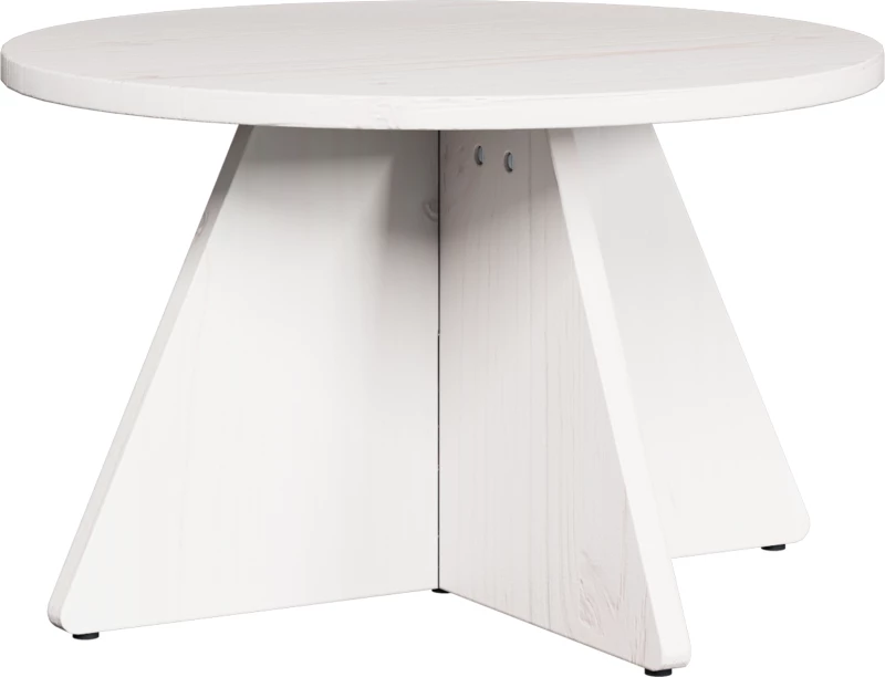 vidaXL Τραπεζάκι σαλονιού 3 pcs Λευκό 49 x 49 x 30 εκ.