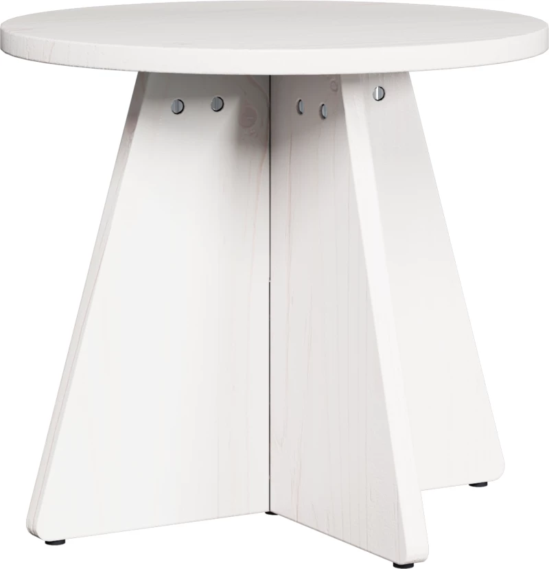 vidaXL Τραπεζάκι σαλονιού 3 pcs Λευκό 49 x 49 x 30 εκ.