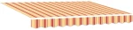 vidaXL Σκηνίτσα Αναδιπλούμενη Πολύχρωμο 350 x 200 cm