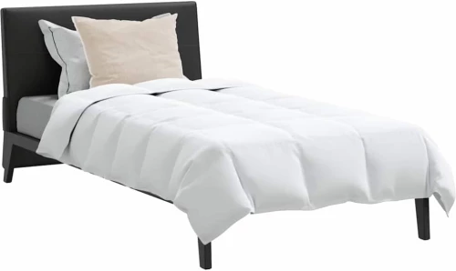 vidaXL Σετ Παπλωμάτων με μαξιλάρι 2 pcs Λευκό 135 x 200 cm Πούπουλο