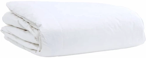 vidaXL Σετ Παπλωμάτων με μαξιλάρι 2 pcs Λευκό 135 x 200 cm Πούπουλο