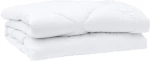 vidaXL Πάπλωμα με μαξιλάρι 3 pcs Λευκό 200 x 200 cm Μικροΐνες