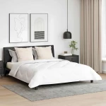 vidaXL Πάπλωμα με μαξιλάρι 3 pcs Λευκό 240 x 260 εκ. Μικροΐνες