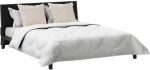 vidaXL Πάπλωμα με μαξιλάρι 3 pcs Λευκό 240 x 260 εκ. Μικροΐνες
