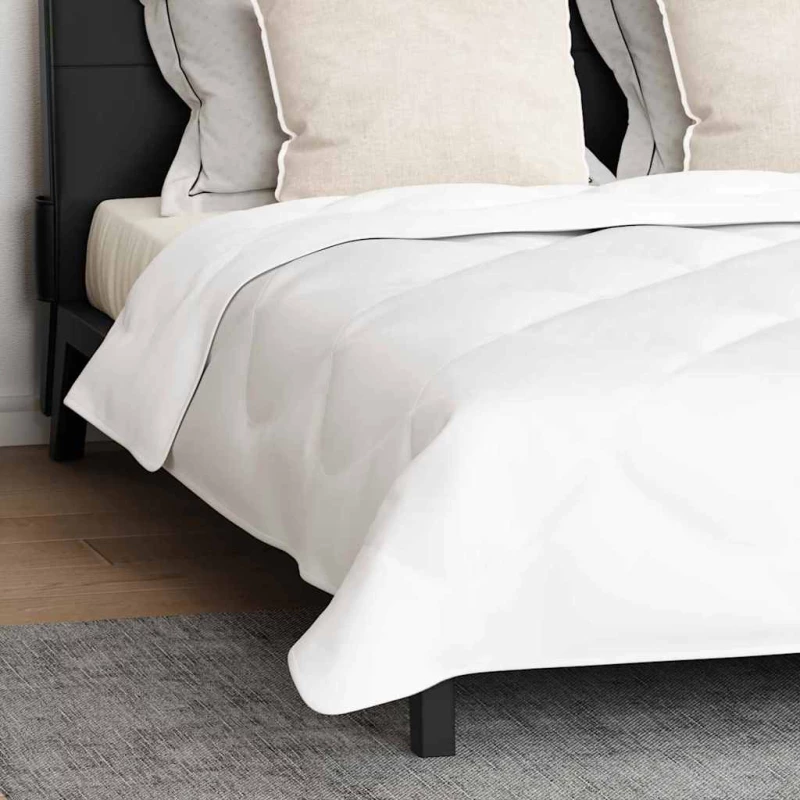 vidaXL Χειμερινό Παπλωματοθήκη 3 pcs Λευκό 200 x 200 cm Μικροΐνες