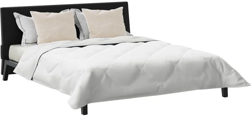 vidaXL Χειμερινό Παπλωματοθήκη 3 pcs Λευκό 200 x 200 cm Μικροΐνες