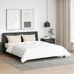 vidaXL Χειμερινό Παπλωματοθήκη 3 pcs Λευκό 200 x 220 cm Μικροΐνες