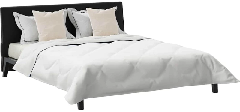 vidaXL Πάπλωμα Άλλο με μαξιλάρι 3 pcs Λευκό 200 x 200 cm Μικροΐνες