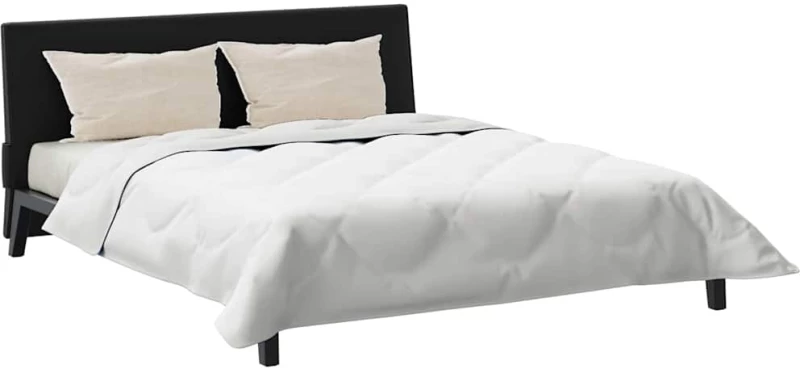 vidaXL Πάπλωμα Άλλο με μαξιλάρι 3 pcs Λευκό 240 x 220 cm Μικροΐνες
