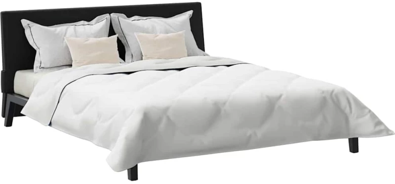 vidaXL Πάπλωμα Άλλο με μαξιλάρι 3 pcs Λευκό 260 x 220 εκ. Μικροΐνες