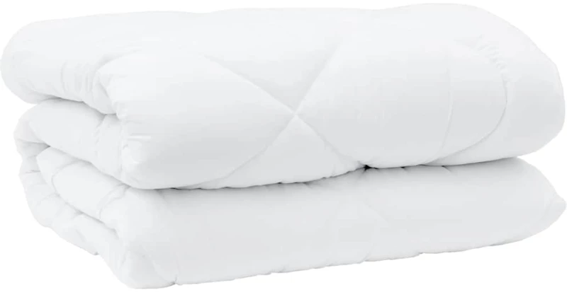 vidaXL Πάπλωμα Άλλο με μαξιλάρι 3 pcs Λευκό 260 x 220 εκ. Μικροΐνες