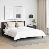 vidaXL Πάπλωμα με Μαξιλάρια Άλλο 3 pcs Λευκό 240 x 200 cm Μικροΐνες