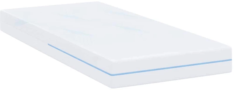 vidaXL Στρώμα Λευκό 80 x 200 cm Pěna
