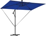 vidaXL Ομπρέλα Cantilever Banana Μπλε 294 x 200 x 254 εκ.