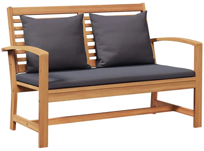 vidaXL Σετ Καναπέ Κήπου 2 pcs Φυσικό Μασίφ ξύλο teak