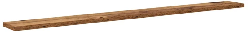 vidaXL Ράφι Βιβλίων 4 pcs Καφέ 100 x 10 x 1.5 cm Επεξεργασμένο ξύλο