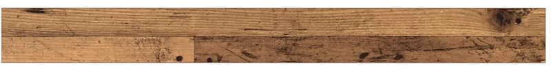 vidaXL Ράφι Βιβλίων 4 pcs Καφέ 100 x 10 x 1.5 cm Επεξεργασμένο ξύλο