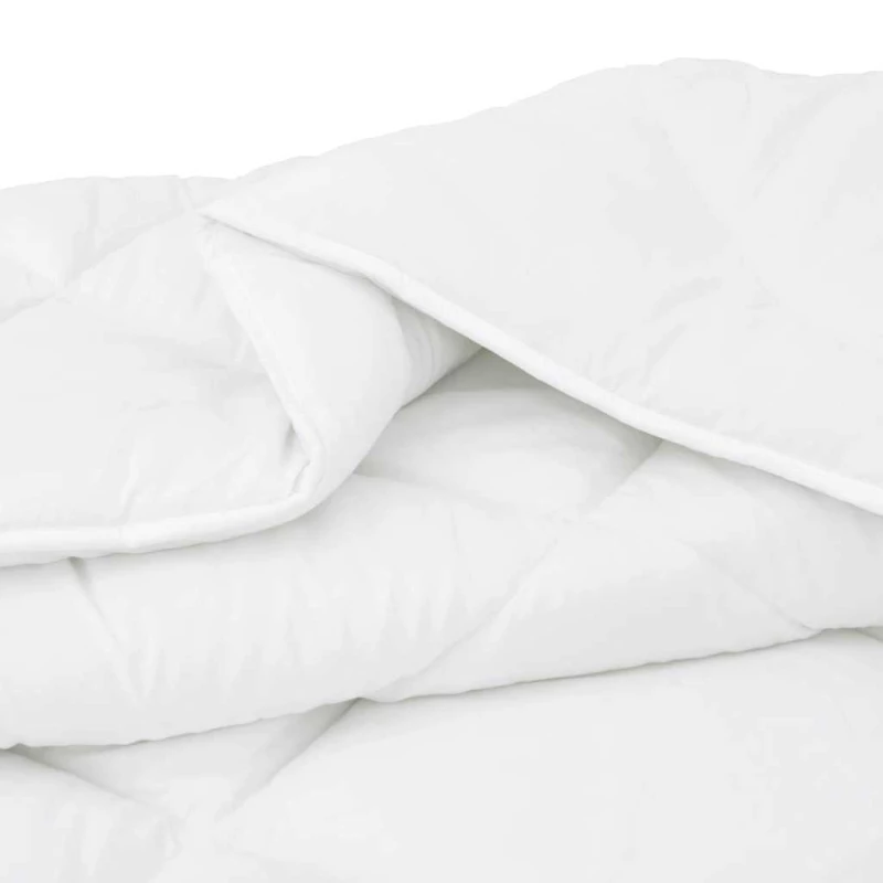 vidaXL Χειμερινό Παπλωματοθήκη 3 pcs Λευκό 240 x 220 cm Μικροΐνες