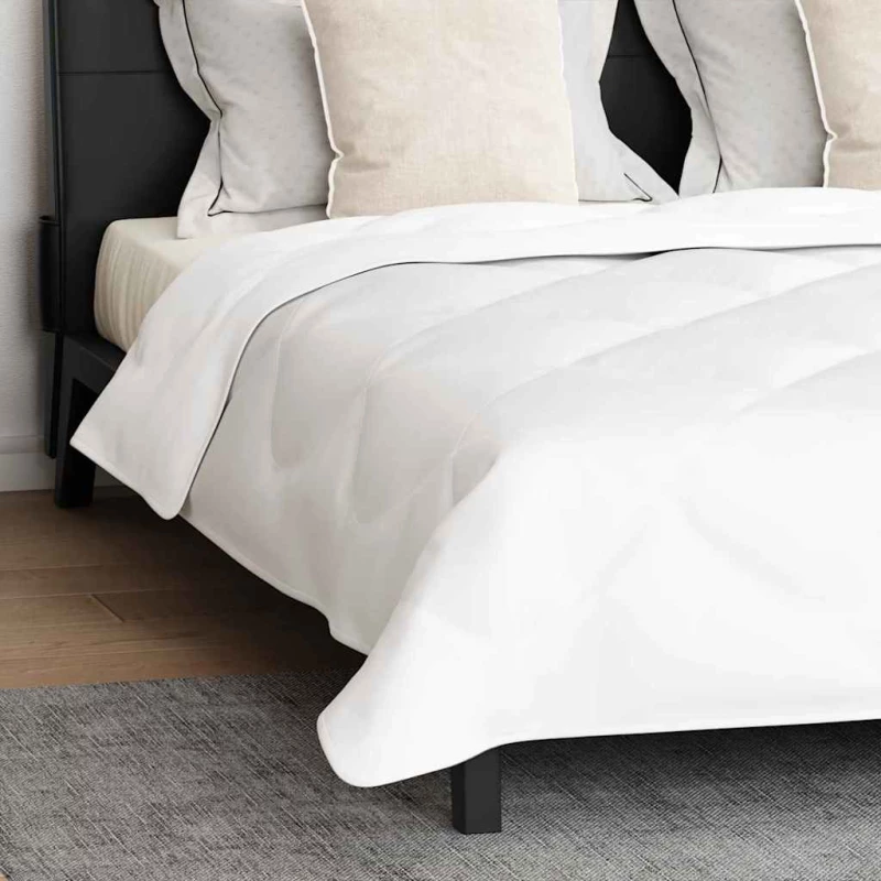 vidaXL Χειμερινό Παπλωματοθήκη 3 pcs Λευκό 240 x 220 cm Μικροΐνες