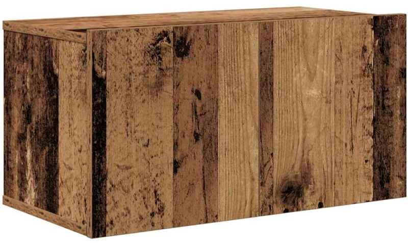 vidaXL Σετ επίπλου τηλεόρασης 6 pcs Παλαιό ξύλο 30.5 x 30 x 90 cm
