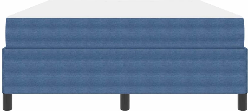 vidaXL Σκελετός Κρεβατιού Μπλε 140 x 190 cm Βελούδο