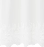 vidaXL Κουρτίνες με κουρτίνες Λευκό 500x100cm Πολυεστέρας