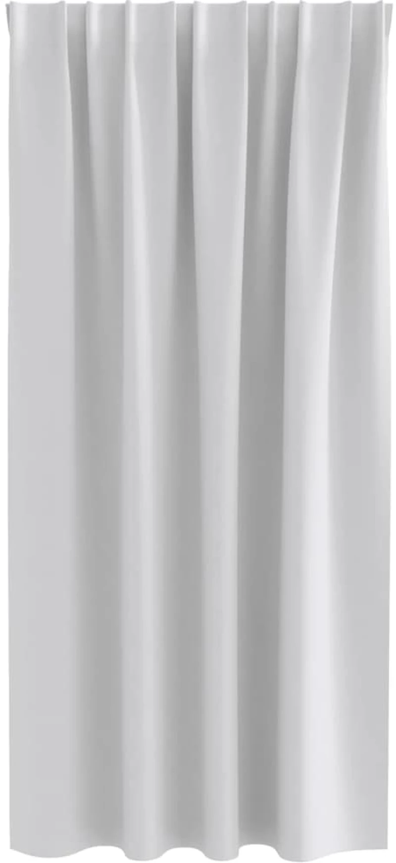 vidaXL Κουρτίνες 2 pcs Ανοιχτό γκρι 175x140εκ. Πολυεστέρας