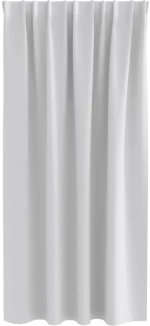 vidaXL Κουρτίνες 2 pcs Ανοιχτό γκρι 175x140εκ. Πολυεστέρας