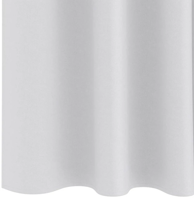vidaXL Κουρτίνες 2 pcs Ανοιχτό γκρι 175x140εκ. Πολυεστέρας