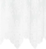 vidaXL Κουρτίνες με κουρτίνες Λευκό 1200 x 120 cm Πολυεστέρας