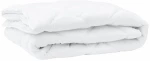 vidaXL Παπλωμα με Μαξιλάρια Argyle 3 pcs Λευκό 240 x 220 cm Μικροΐνες