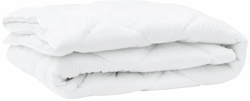 vidaXL Παπλωμα με Μαξιλάρια Argyle 3 pcs Λευκό 260 x 220 εκ. Μικροΐνες
