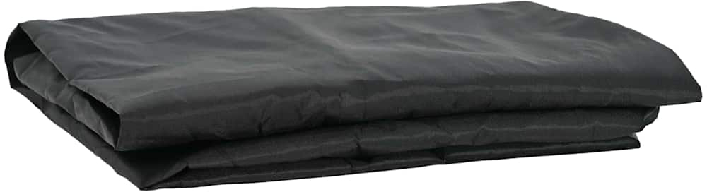 vidaXL Κάλυμμα Εξωτερικού Τραπεζιού Μαύρο 62 x 62 x 10 εκ Ύφασμα 210D