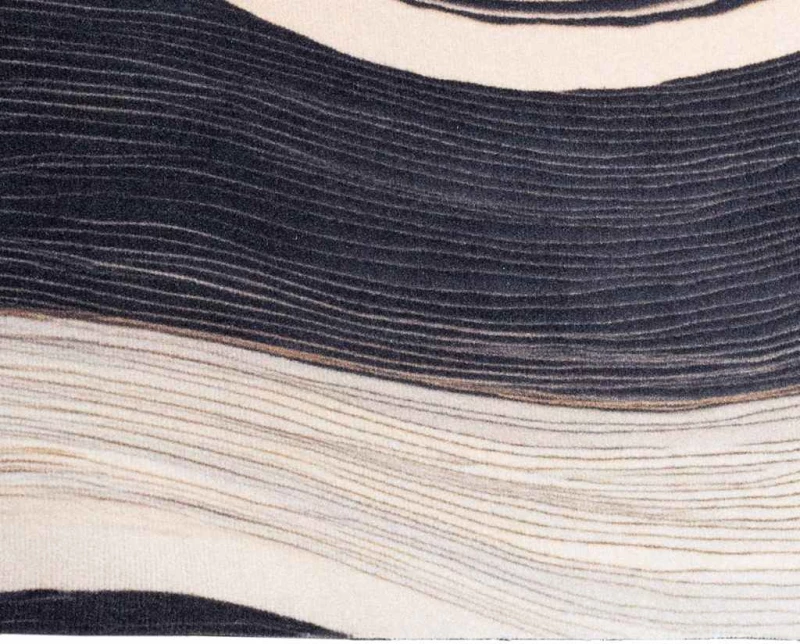 vidaXL Χαλί Κουζίνας Art Deco Μαύρο 180 x 60 cm Βελούδο