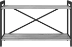 vidaXL Βιβλιοθήκη Γκρι sonoma 80 x 30 x 48.5 εκ Επεξεργασμένο ξύλο