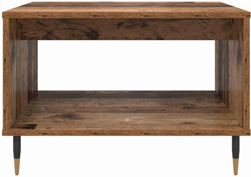 vidaXL Τραπεζάκι σαλονιού Παλαιό ξύλο 60 x 50 x 40 εκ