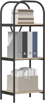 vidaXL Ράφι Βιβλίων Sonoma Δρυς 40 x 30 x 109 εκ Επεξεργασμένο ξύλο