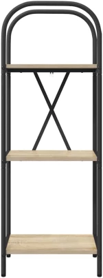 vidaXL Ράφι Βιβλίων Sonoma Δρυς 40 x 30 x 109 εκ Επεξεργασμένο ξύλο