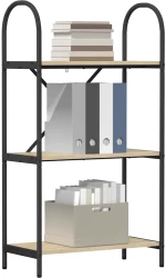 vidaXL Ράφι Βιβλίων Sonoma Δρυς 60 x 30 x 109 εκ Επεξεργασμένο ξύλο
