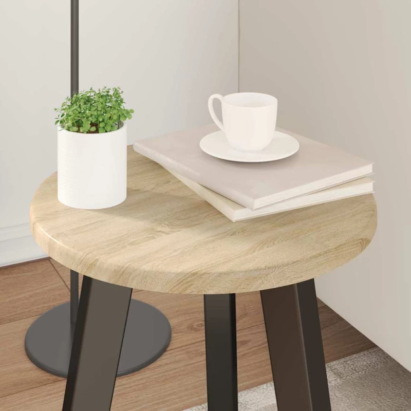 vidaXL Καπάκι τραπεζιού Sonoma Δρυς 30 x 30 x 1.5 εκ.