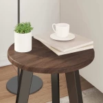 vidaXL Καπάκι τραπεζιού Καφέ δρυς 30 x 30 x 1.5 εκ. Επεξεργασμένο ξύλο