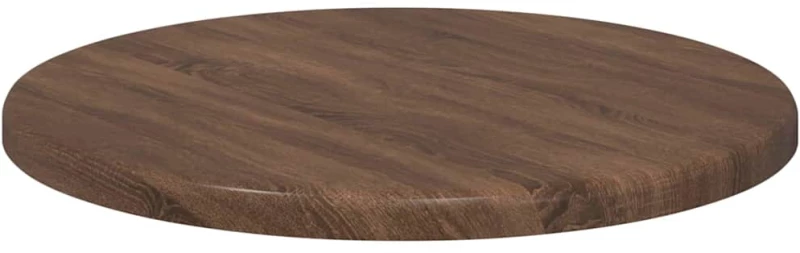 vidaXL Καπάκι τραπεζιού Καφέ δρυς 30 x 30 x 1.5 εκ. Επεξεργασμένο ξύλο