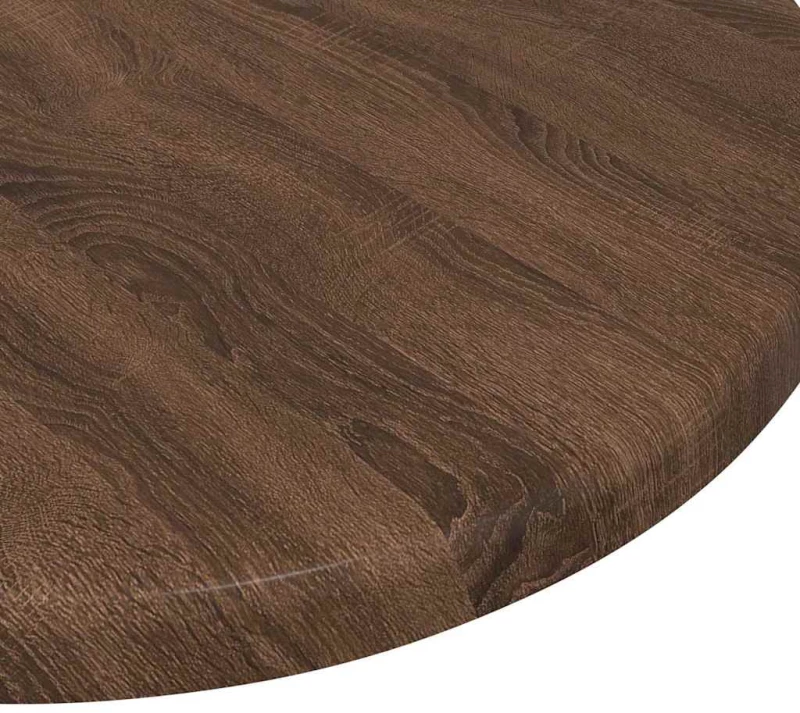 vidaXL Καπάκι τραπεζιού Καφέ δρυς 30 x 30 x 1.5 εκ. Επεξεργασμένο ξύλο