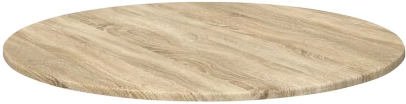 vidaXL Καπάκι τραπεζιού Sonoma Δρυς 80 x 80 x 1.5 cm