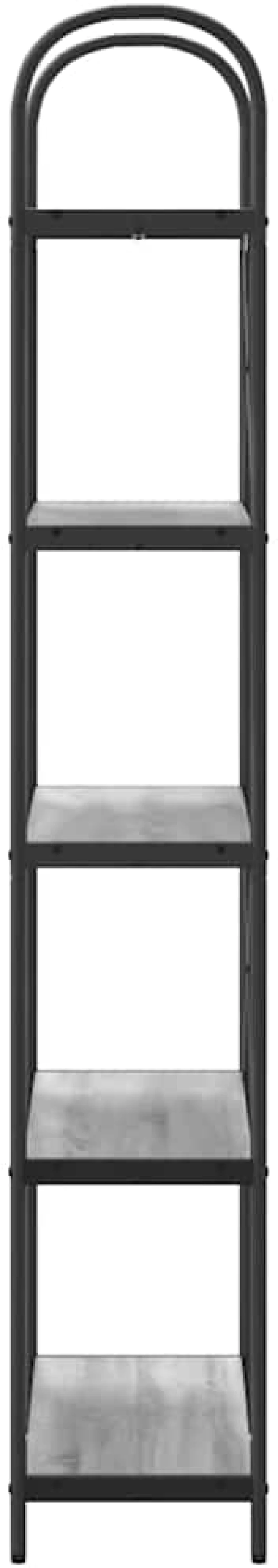 vidaXL Ράφι Βιβλίων Γκρι sonoma 80 x 30 x 183 εκ Επεξεργασμένο ξύλο