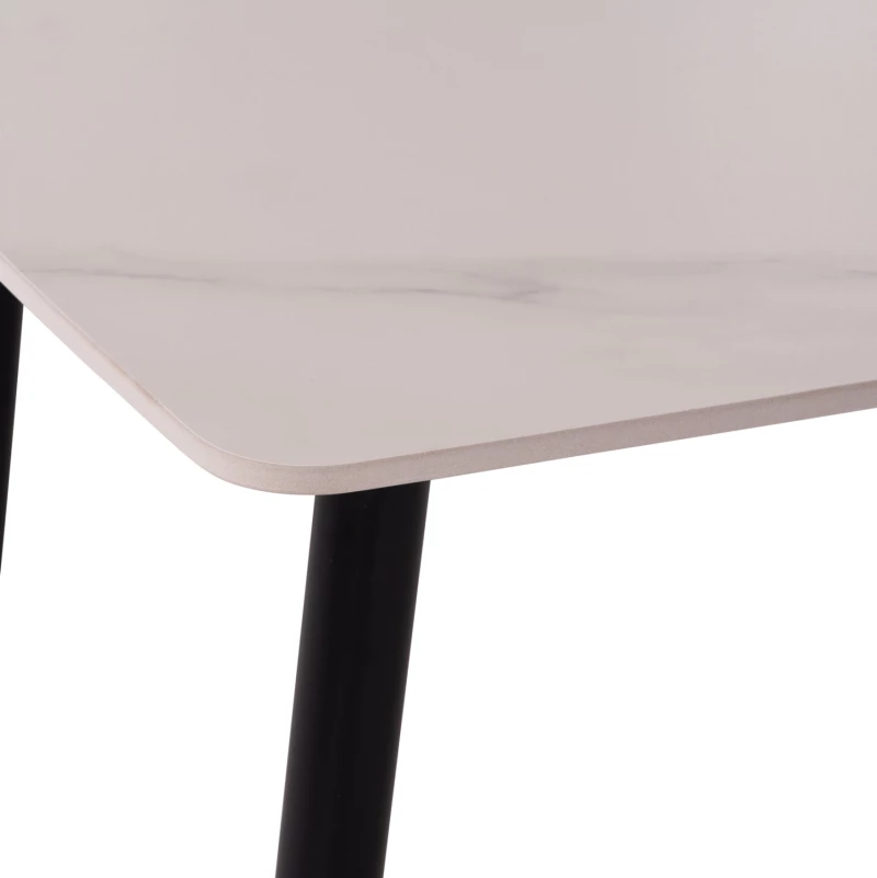 ΣΕΤ ΤΡΑΠΕΖΑΡΙΑΣ 5ΤΜΧ RAVEN HM21266.01 ΚΕΡΑΜΙΚΟ TOP ΛΕΥΚΟ ΜΑΡΜΑΡΟ--ΚΡΕΜ PU