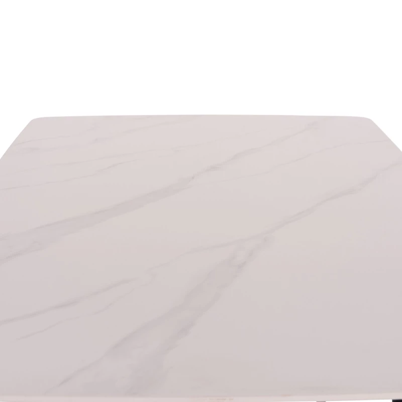 ΣΕΤ ΤΡΑΠΕΖΑΡΙΑΣ 5ΤΜΧ RAVEN HM21266.01 ΚΕΡΑΜΙΚΟ TOP ΛΕΥΚΟ ΜΑΡΜΑΡΟ--ΚΡΕΜ PU