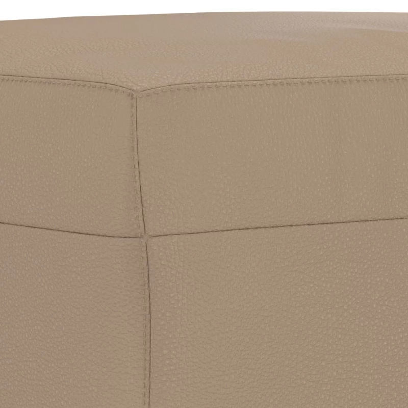 vidaXL Πάγκος Καπουτσίνο 100 x 35 x 41 εκ. από Συνθετικό Δέρμα
