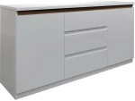 Μπουφές Chiemo pakoworld σε φυσική απόχρωση 160x40x93.6εκ