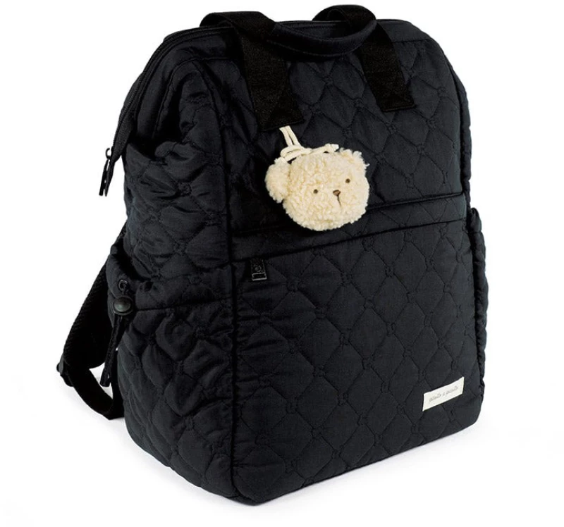Pasito a Pasito Τσάντα Αλλαξιέρα Backpack Paddington Black